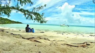 Alone Boating to Berry Islands Bahamas in a Crooked PilotHouse Boat  Great harbor cay Miami 2 Bimini