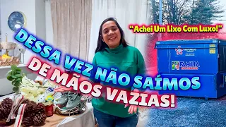 Achamos Muita Coisa No Dumpster  😁 / Não Voltei de Mãos Vazias!