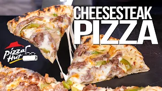 MY NEW FAVORITE WAY TO COMBINE STEAK AND PIZZA (IT'S GOING TO BLOW YOUR MIND!) | SAM THE COOKING GUY