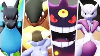 Pokémon Let's Go Pikachu & Eevee : All Mega Evolutions (1080p60)