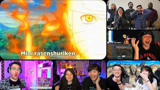 Youtubers react to Naruto's Mini Rasenshuriken | Reaction Mashup | Reaction Compilation