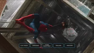 Spider Man Homecoming Menu DVD