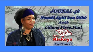 LIVE Radio kiskeya || JOUNAL 4h avèk Liliane Pierre Paul | DIM MA DIW / 30 Out 2021