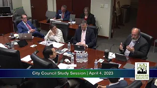 City Council Study Session April 4, 2023