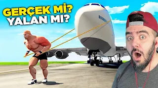 HALAT ILE UÇAK ÇEKEBILIRMIYIZ? GERÇEKMI YOKSA YALANMI ? GTA 5 MODS