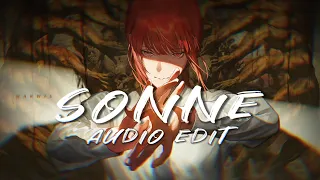 sonne - Rammstein ♪ edit audio ♪