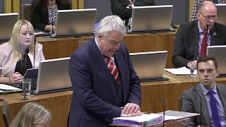 National Assembly for Wales Plenary 09.01.18