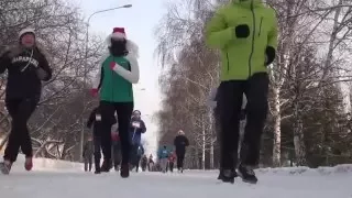 Забег обещаний 1 января 2016 года в Кемерово (Матч ТВ)