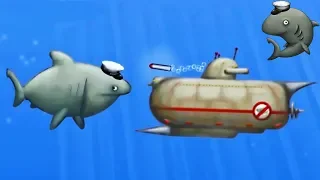 Basking Shark Hunter! Captain's Hat - Tasty Planet Forever / Videos for Kids