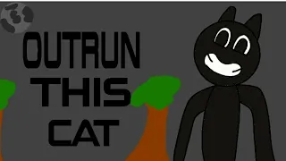 outrun this cat #animation @mautzi #video #cartooncat