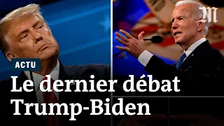 Trump vs Biden : le résumé du dernier débat de la présidentielle américaine 2020