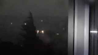 Unwetter Düsseldorf Golzheim 9.6.2014