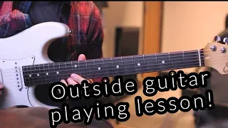 HOW TO PLAY ‘Outside’ ideas on guitar (like Guthrie Govan, Greg Howe,George Marios, Tom Quayle etc…)