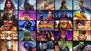 MARVEL Contest of Champions (2021): ALL ULTIMATE ATTACKS & WIN POSES