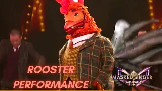 Rooster sings "Don't Stop Me Now" by Queen | The Masked Singer AU Season 4