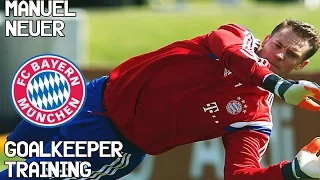 Manuel Neuer / Goalkeeper Training / Bayern Munich !
