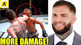 Cody Garbrandt Reacts to TJ Dillashaw's win over Cory in his comeback fight after USADA suspension