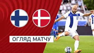 Finland — Denmark. Qualification round Euro-2024. Highlights. 10.09.2023. Football