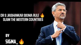 Dr S Jaishankar sigma rule 🔥 slam Europe #sjaishankar #india #worldaffairs