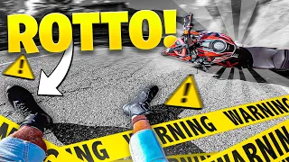 HO FATTO UN INCIDENTE IN MOTO.. ( tallone fratturato )