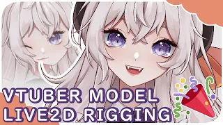 fullbody vtuber model making pt.2 ✧ live2d rigging