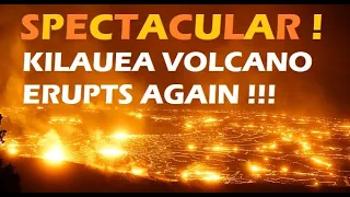 New 2023 spectacular Kilauea volcano eruption