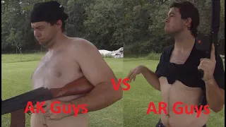 AR Guys VS AK Guys : My Own Take; The Reality.