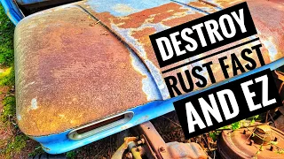 How to (KILL Rust) Fast & PERMANENTLY On Classic Cars & Trucks (Top Secret Sauce)