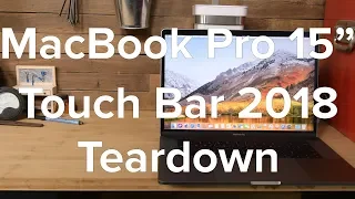 MacBook Pro 15" Touch Bar 2018 Teardown!