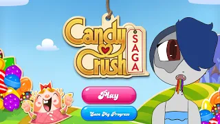 Playing candy crush