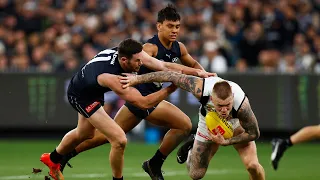 Mitch McGovern - Highlights - AFL Round 23 2022 - Carlton Blues vs Collingwood Magpies