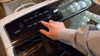 How to use Cabrio washing machine for the first time step-by-step instructions￼