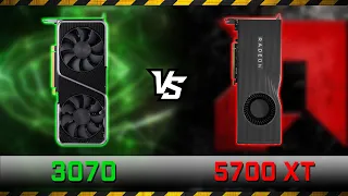 GeForce RTX 3070 vs RX 5700 XT Test in 14 Games | Benchmark 1440p, 4K
