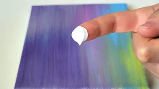 How to paint Flowers very easily / Finger Painting Techniques