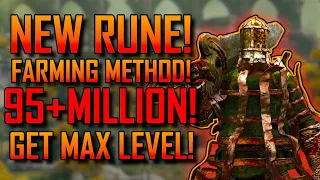 Elden Ring | 95+ MILLION RUNES! | NEW RUNE! Farming Method! | Get MAX Level FAST! | After Patch!