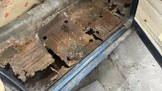 Replacing floor pans 1967 ford mustang coupe