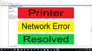 How to Fix the ‘Printer Cannot Be Contacted over the Network’ Error on Windows 10/8/7