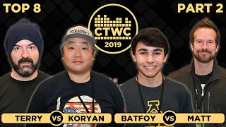 2019 CTWC Classic Tetris Rd. 3 - Part 2 - BATFOY/MATT MARTIN + KORYAN/TERRY