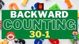 Backward Counting 30-1| HappyToons | Maths Concepts