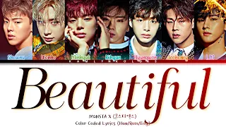 MONSTA X (몬스타엑스) 'Beautiful (아름다워)' (Color Coded Lyrics Han|Rom|Eng)