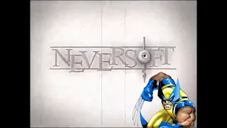 Neversoft Logo (2003), but it's Wolverine