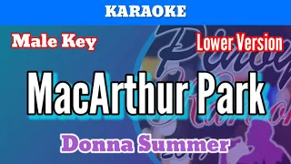 MacArthur Park by Donna Summer (Karaoke : Male Key : Lower Version)