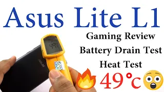 Asus ZenFone Lite L1 Gaming Review, Battery Drain Test, Heat Test