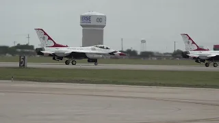 Air Force Thunderbirds Saturday @ Great Texas Airshow 2022