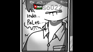 no...no...this is impossible😓😔#countryhumans #indonesia #palestine