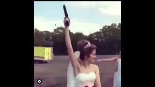 Typical Russian wedding 🔫