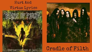 Cradle of Filth : Hurt and Virtue Lyrics