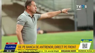 Antrenorul ucrainean al lui Sheriff Tiraspol își lasă echipa și se întoarce în țară să lupte