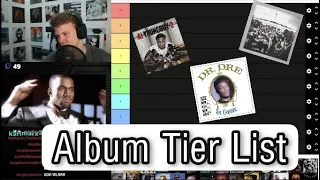 Hip-Hop Album Tier List