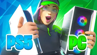 PS5 vs PC - Was ist BESSER für FORTNITE? 👑